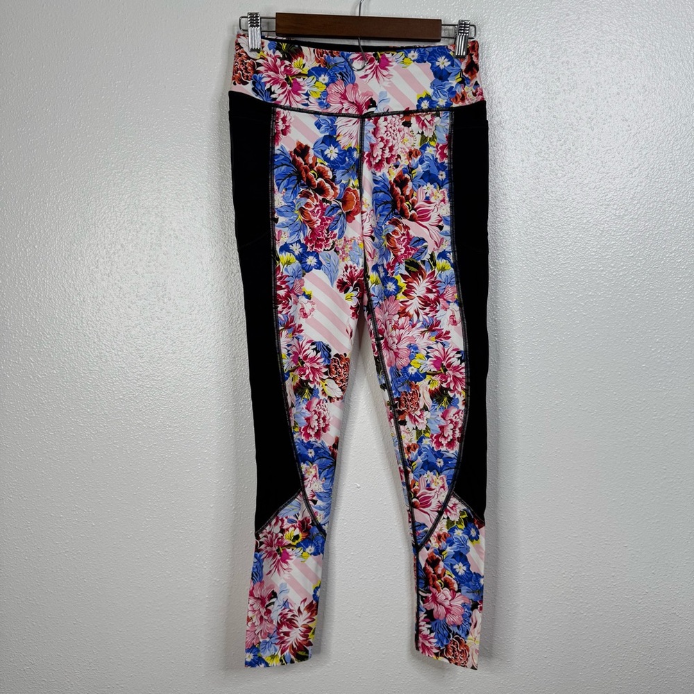 Victoria's Secret x Mary Katrantzou Total Knockout Floral Leggings Size Medium